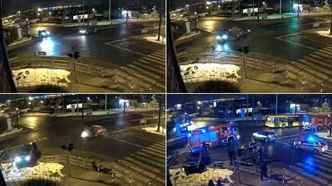 Ruda Śląska. Zderzenie na skrzyżowaniu