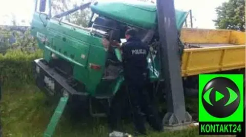 Autobus widmo spowodował wypadek... 
i znikł?