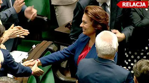 Kidawa-Błońska: Jest trema. Jestem sama z tym wszystkim