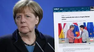 "Die Welt" pisze o przyjaznym nastawieniu polskiego rządu do kanclerz Merkel