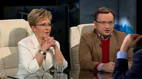 Elżbieta Radziszewska i Zbigniew Ziobro byli gośćmi "Tak jest" 