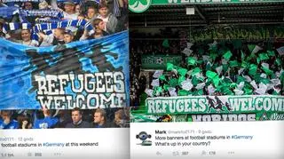 Banery na niemieckich stadionach 