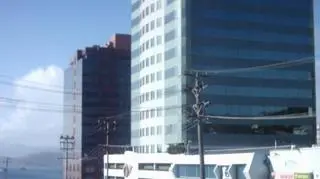 Część centrum miasta Port Moresby w Papui Nowej Gwinei