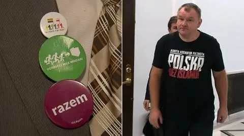 Obywatele z hasłami w Sejmie. Interwencje straży marszałkowskiej
