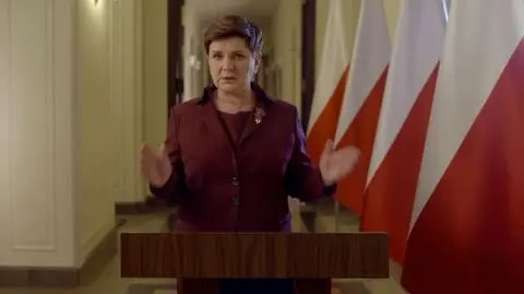 Orędzie premier Beaty Szydło