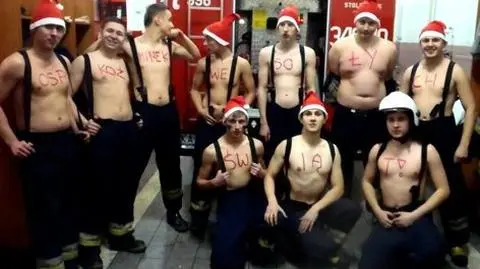 Niezwykłe świąteczne życzenia od strażaków z OSP Koźminek