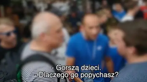 Przeciwnicy marszu równości przyszli protestować z dziećmi