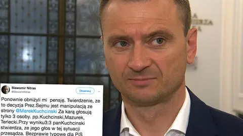 Sławomir Nitras z obniżonym uposażeniem poselskim