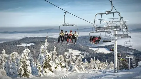 Białe szaleństwo na Czarnej Górze. "Tu jest prawdziwa zima"
