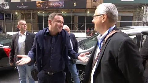 Prezydent Andrzej Duda przybył do Nowego Jorku