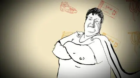 Krzywonos tłumaczy dzieciom biedę