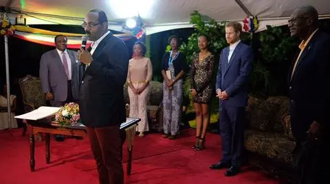 Antigua i Barbuda zaprasza księcia Harry'ego