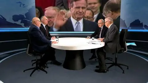 Goście programu "Horyzont" wspominali George'a H.W. Busha
