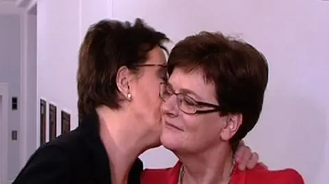 "Przepraszam Krysię najpiękniej jak umiem". Całus