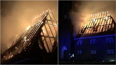 Ciężkowo (gm. Szubin): 19 zastępów straży gasiło pożar kościoła