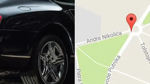 Sprawca uderzył w samochód prezydenta na rondzie w centrum Belgradu, zwanym "topcziderską gwiazdą"
