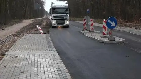 Wysepki wyrosły wśród drzew