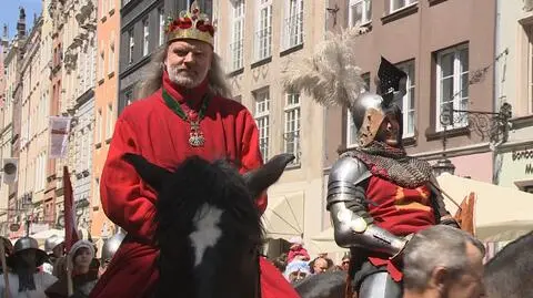 Kazimierz Jagielończyk przejechał ulicami. Parada w Gdańsku