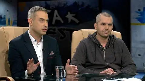Krzysztof Gawkowski i Maciej Konieczny w Tak jest