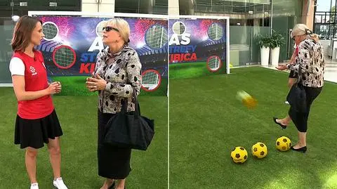 Tym razem w rolę napastnika wcieliła się Krystyna Janda