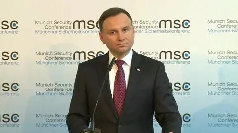 Andrzej Duda o celach szczytu w Warszawie i Rosji