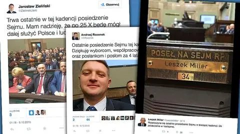 VII kadencja Sejmu dobiegła końca