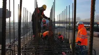 Mężczyzna ukradł fragment zbrojenia z budowy Trasy Sucharskiego