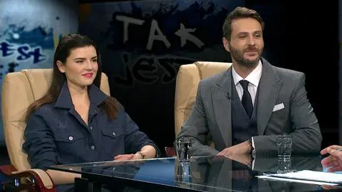Małgorzata Leitner i Marcin Cejrowski w Tak Jest