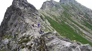 Orla Perć to najtrudniejszy szlak w Tatrach