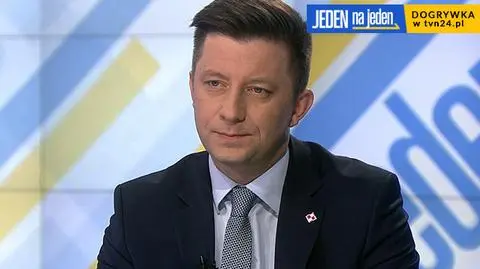Michał Dworczyk był gościem "Jeden na jeden"