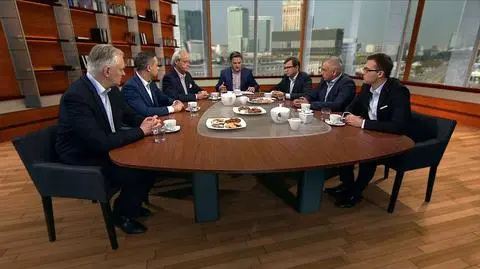 Politycy w programie "Kawa na ławę"  