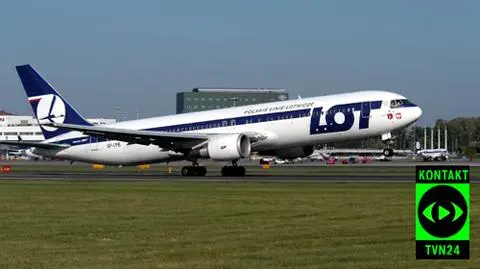 Boeing 767 leciał z Warszawy do Nowego Jorku