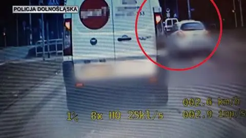 Wrocław: spieszył się do pracy. Dostał mandat i punkty karne