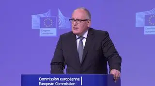Frans Timmermans nie widzi możliwości współpracy Danii z Europolem