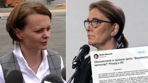 Jadwiga Emilewicz o spocie PiS i oświadczeniu Beaty Mazurek w jego sprawie