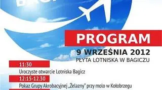 Otwarcie lotniska Bagicz