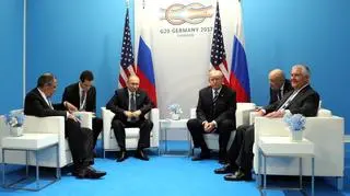 Putin po raz pierwszy spotkał się z Trumpem 