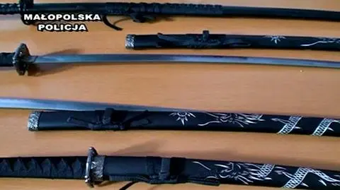 Cięli maczetą i samurajskim mieczem