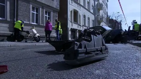 Ojciec i syn kierowali samochodami na Wierzbięcicach