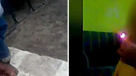 Trzylatek z papierosem. "Pokaż, jak buchy walisz"