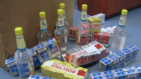 Sprzedawała lewy alkohol na przystanku