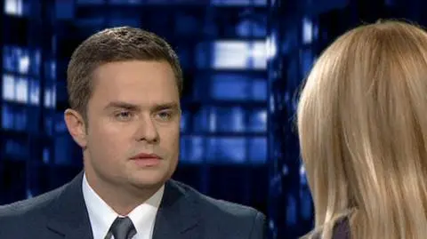 Adam Hofman był gościem "Kropki nad i"