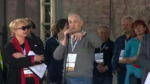 Protesty przeciw zaostrzeniu ustawy antyaborcyjnej we Wrocławiu