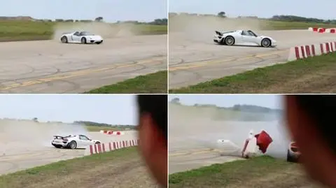 Porsche wjechało w widzów. Wypadek na Malcie