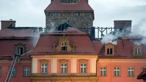 Zamek Książ po pożarze dostanie odszkodowanie