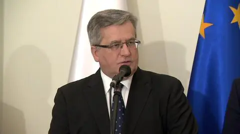 Komorowski skomentował politykę zagraniczną rządu