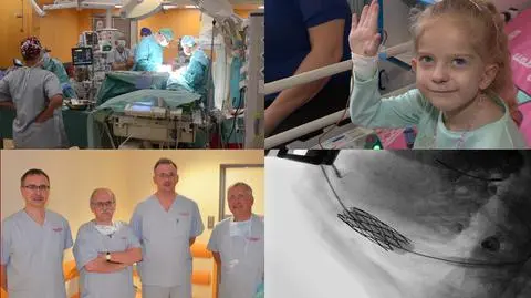 Nowatorska operacja ocaliła życie 5-letnie Wiktorii