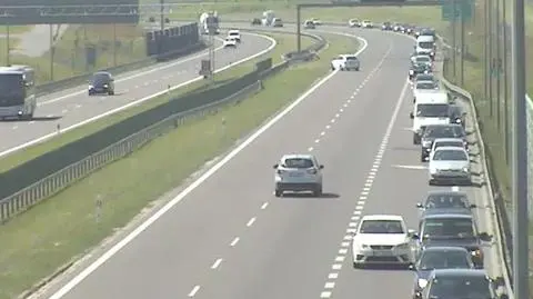 Nie zjechali na objazd. Pod prąd ekspresówką