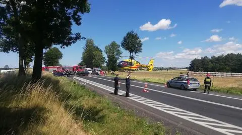 Do zderzenia doszło na prostym odcinku drogi