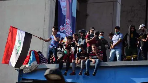 Antyrządowe protesty w Iraku